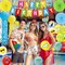 51 Pcs Summer Beach Party Decorations with Balloons, Banner, Beach Balls, Cupcak Toppers, and Jelly Fish Lanterns